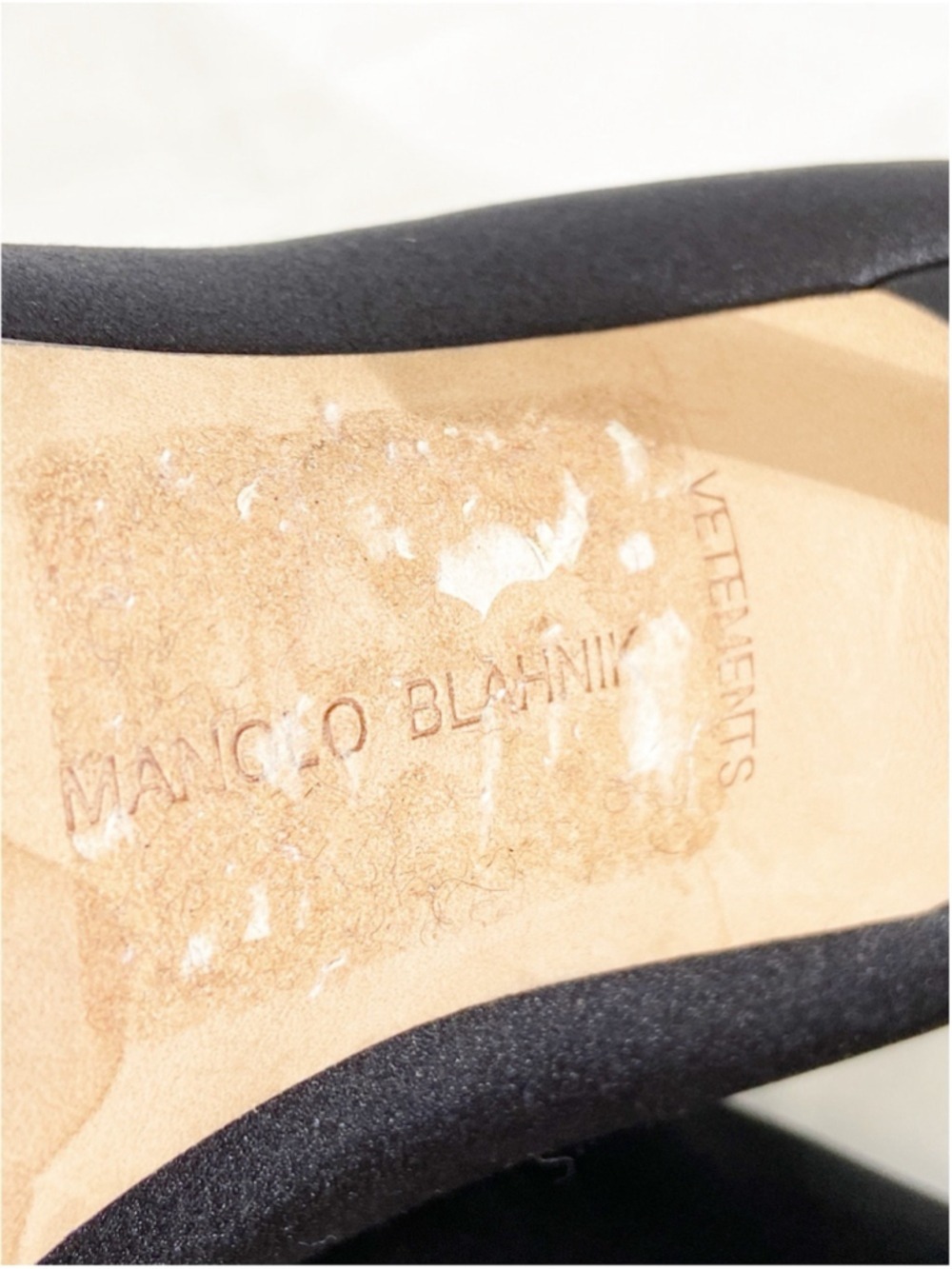 Vetements x Manolo Blahnik ankle boots size 37.5 - Picture 9 of 10